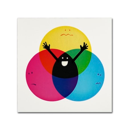 Robert Farkas 'Nobody's Child Final' Canvas Art,35x35